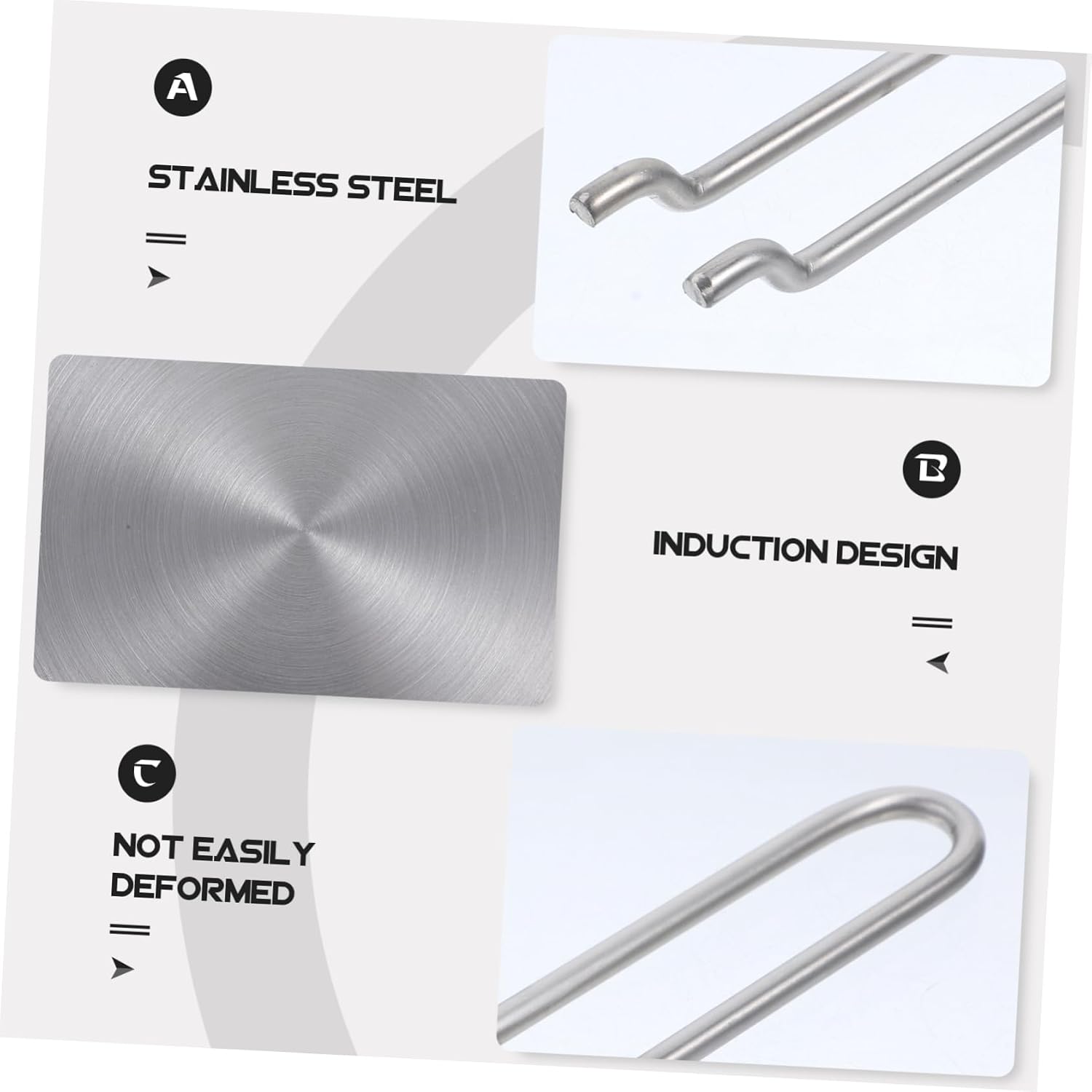 1set Induction Cookertop Heat Diffuser Metal Induction Plate Gas Electric Stove Accessory