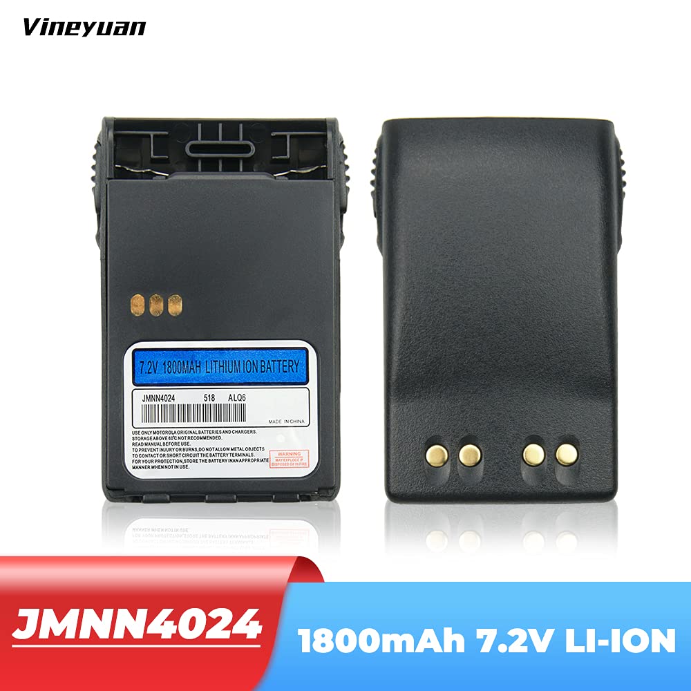 モトローラGL2000用　バッテリー　 型番：JMNN4023C×10台 Amazon | 7.2V 1800mAh JMNN4023 JMNN4024 用リチウムイオン双方向無線