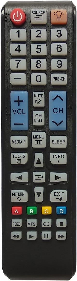 Universal Remote Control for Samsung TV UN32EH4003 UN32EH4003F UN32EH4003FXZA UN32J4000 UN32J5003 UN40H5003 UN40H5003AF UN40H5003AFXZA UN55EH6001 UN55ES6003
