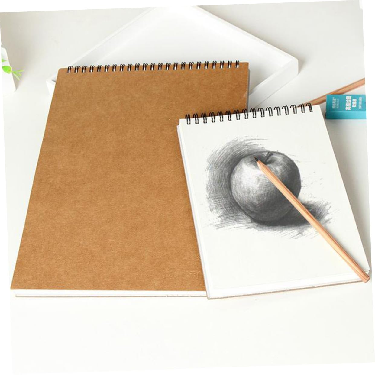 Hohopeti 1pezzi Sketch Book Spirale Per Schizzi e Disegni Taccuino Creativo Per Pittura Adatto Per Casa Scuola e Ufficio Facile Da Trasportare e Utilizzare