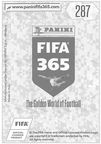 Miniatura 2 de 2017-18 Panini FIFA 365 Stickers Soccer #287 Lukasz Piszczek Borussia Dortmund Official Smaller Than Trading Card Sized Album Sticker in Raw (NM or