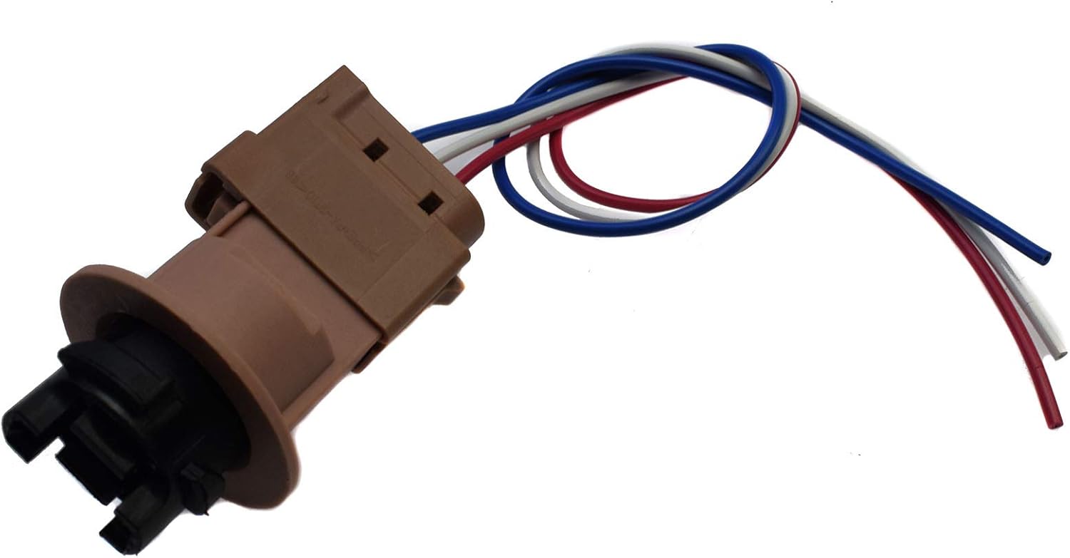 compatible with Headlamp Light Socket & Pigtail Connector Compatible with Ford F150 F250 F350 F450 F550 Focus Fusion Compatible with Lincoln Mercury 2U5Z13411SA YF1Z13411CA