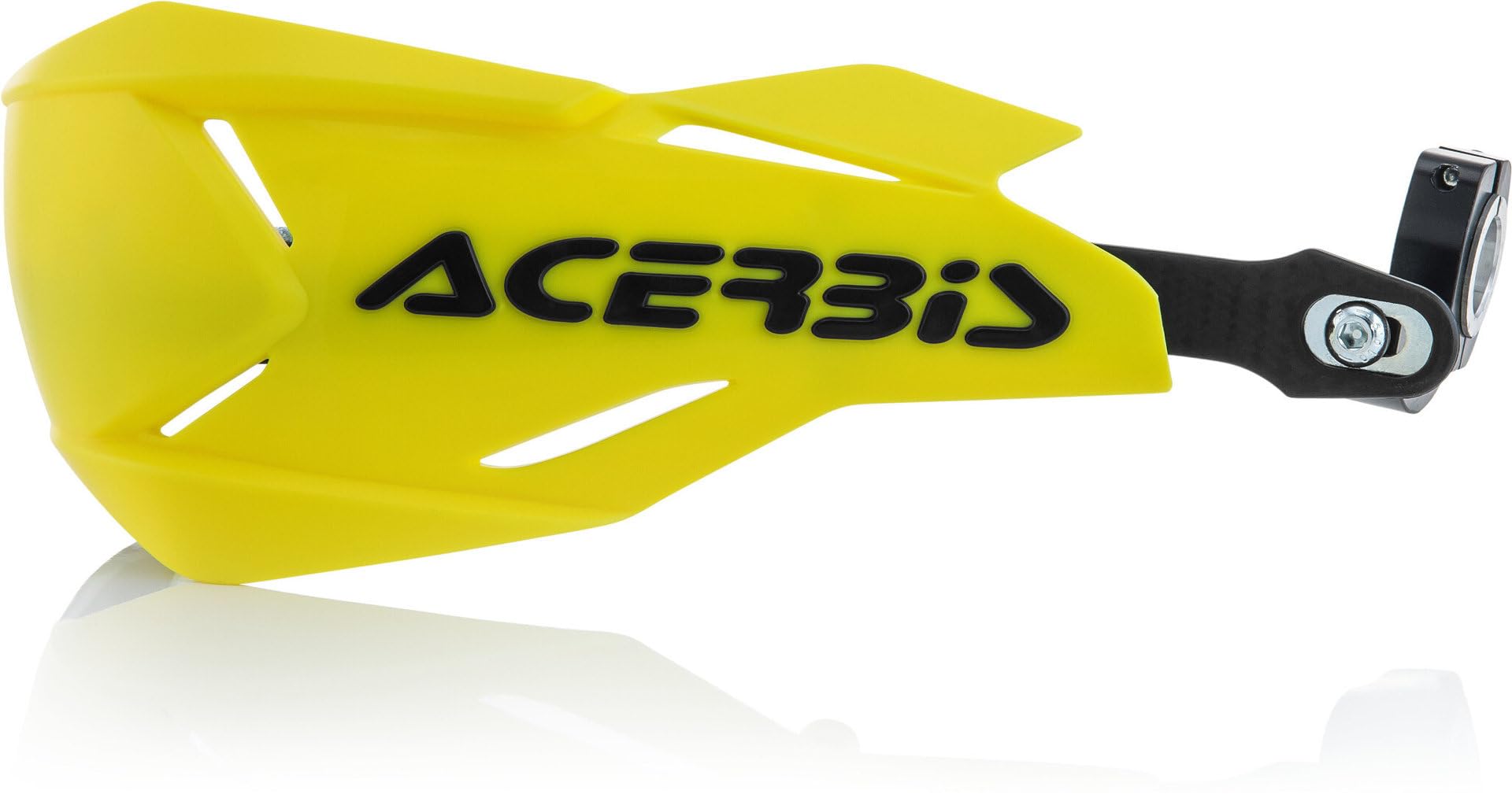 Acerbis Moto Hand Guards, Yellow//Black, Size Unifit