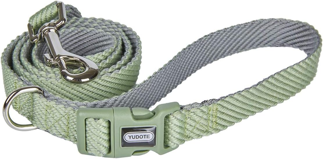 YUDOTE Dog Leash 4 FT, Heavy Duty Soft Lightweight Cotton