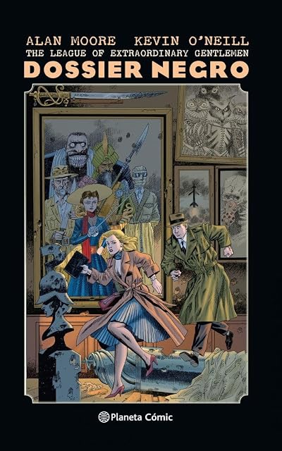 Portada de The League of Extraordinary Gentlemen Dossier Negro