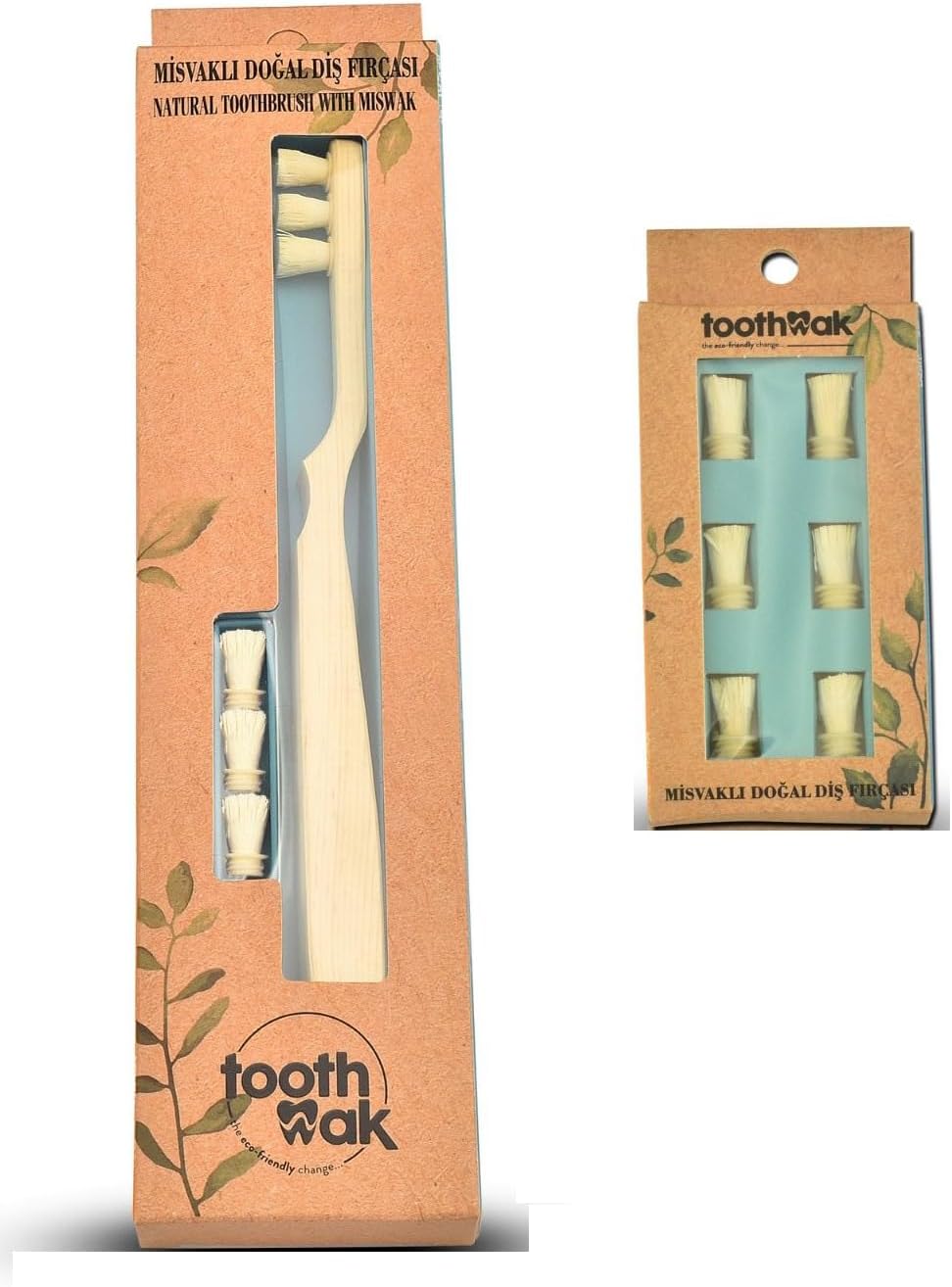 歯ブラシ Miswak、6ヘッドボックス