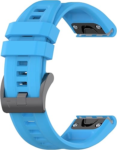Miniatura 3 de Correas de repuesto para Garmin Fenix 7X, Fenix 6XFenix 5X Quickfit, silicona suave, repuesto para Garmin Tactix 7instinct 2XQuaitx 3Tactix DELTA