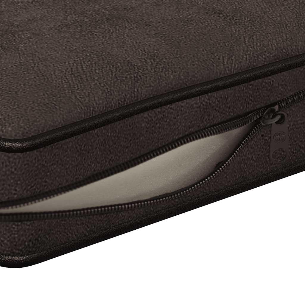 vidaXL Canapé pour Chien Marron 72x45x30 cm Peluche Sofa pour Chat Animaux