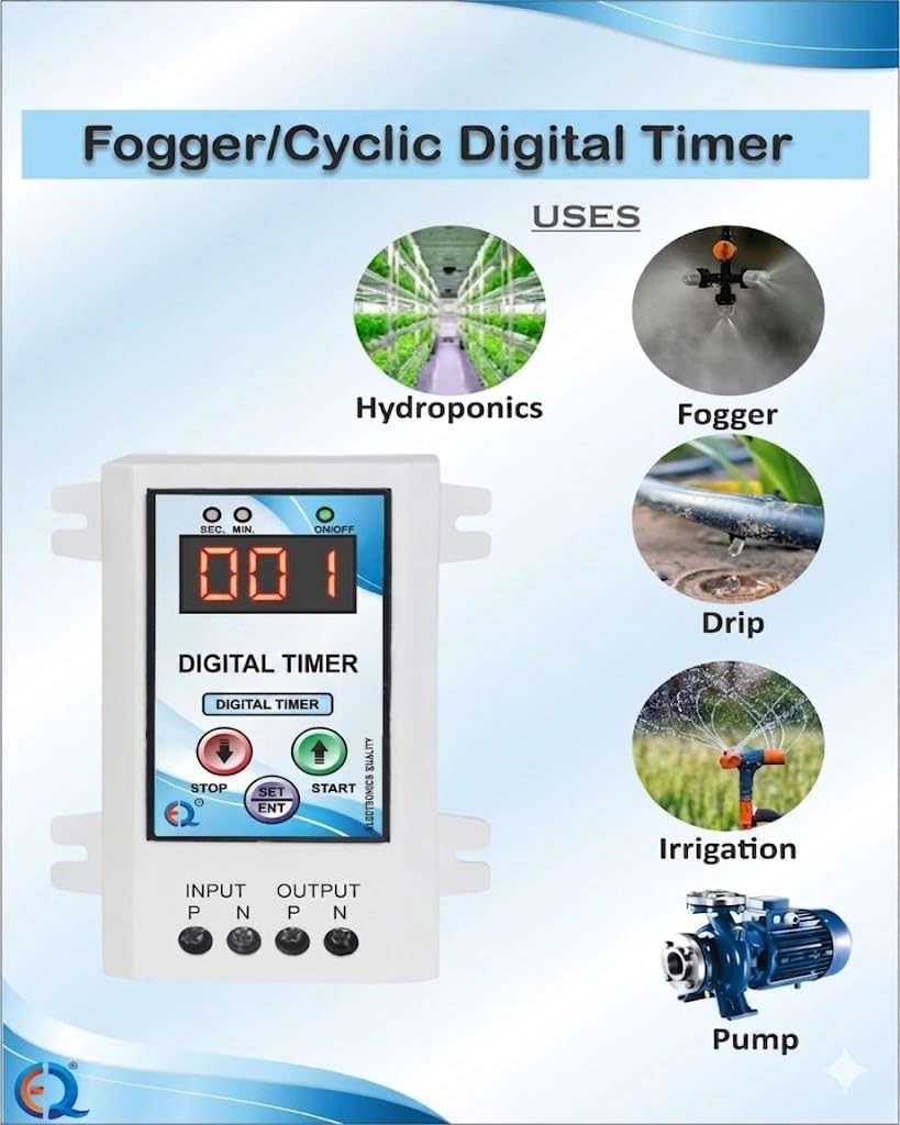 Hartley Digital Timer Switch - Automate Irrigation & Fogging -5 Hartley Digital Timer Switch - Automate Irrigation & Fogging -5
