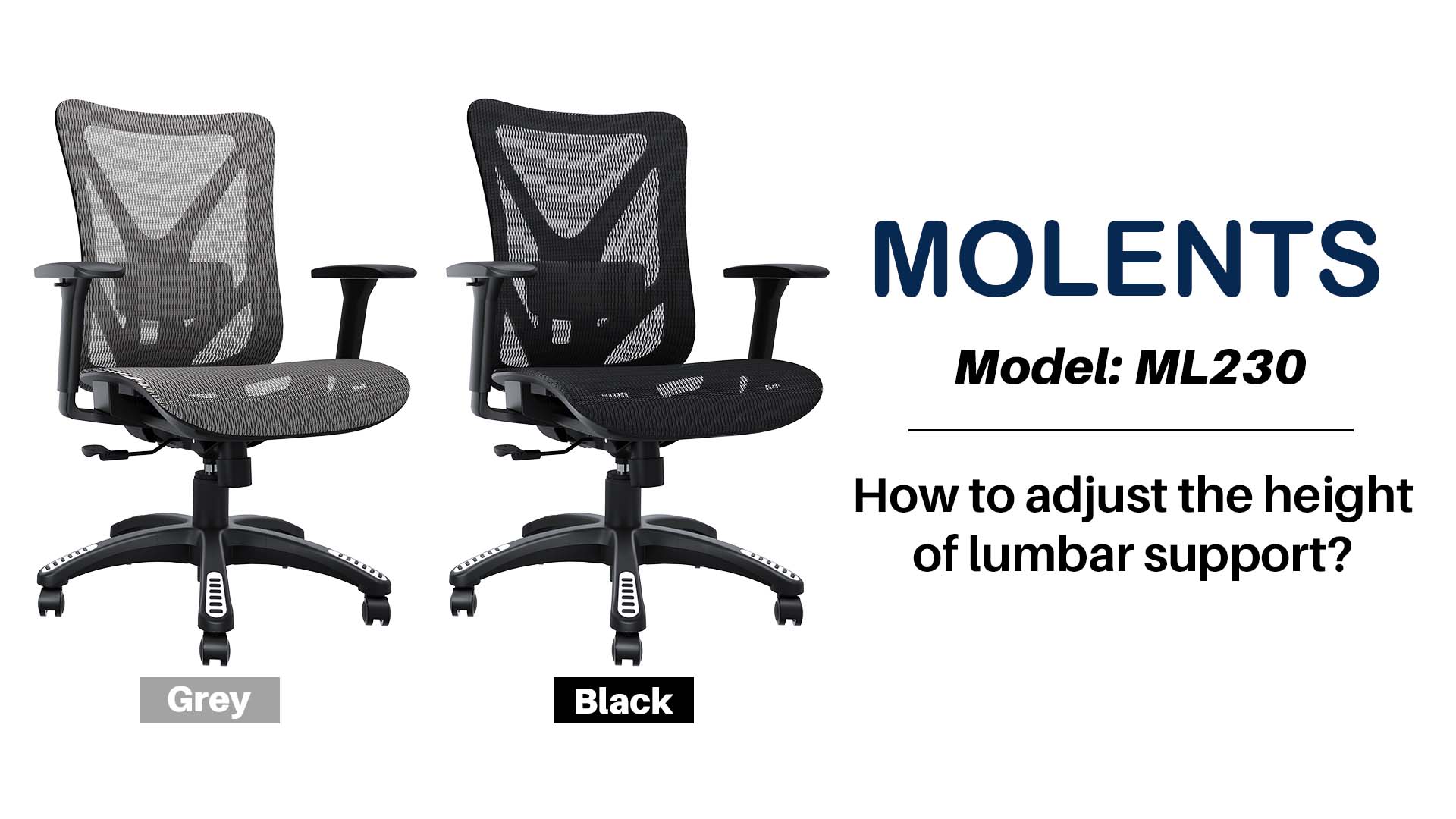 Amazon.com: MOLENTS Ergonomic Office Chair, Mesh Computer Desk