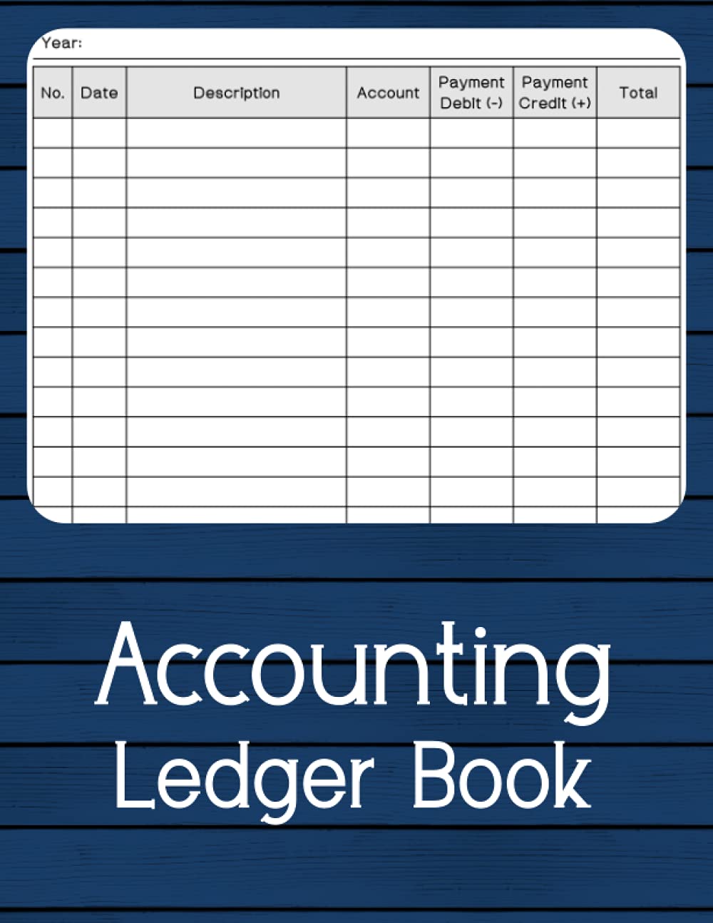 Accounting Ledger Book: Stylish Accounting Log Book For Bookkeeping And Small Business