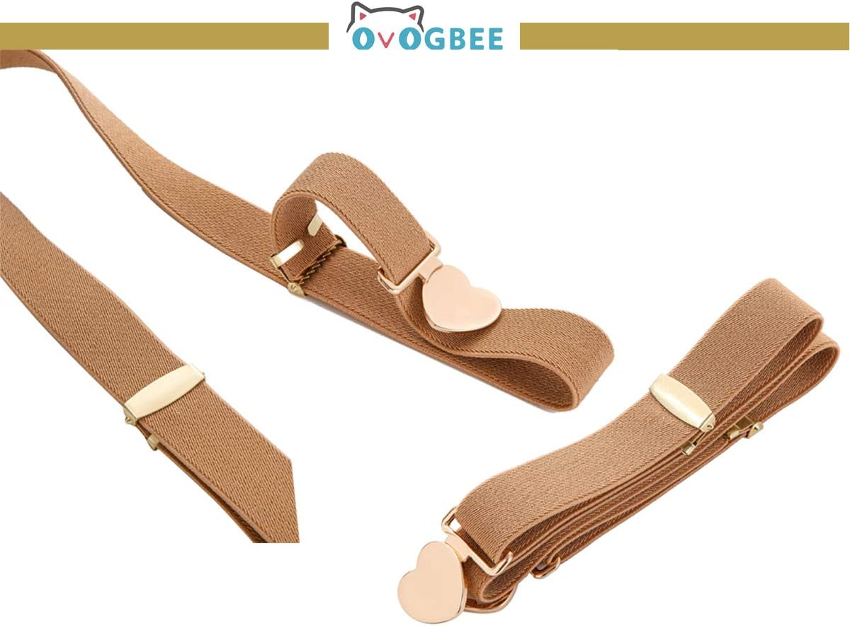 3 Pack Elastic Belts for Kids Adjustable Boys Girls Stretch Belt - Image 3