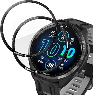 Garmin Forerunner 965 PMMA Pet Saat Ekran Koruyucu Siyah 2…