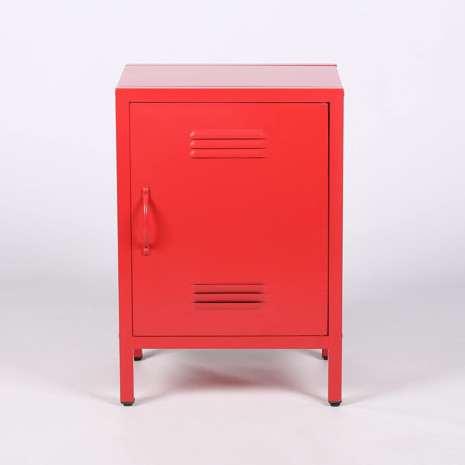 Maison Retro Industrial Metal Locker Storage Bedside Cabinet Side Table ...
