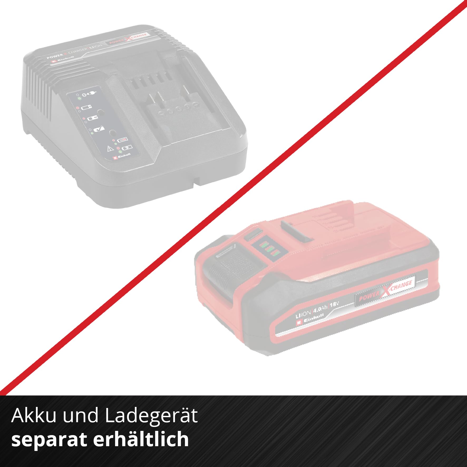 Einhell Taladro percutor con batería TP-CD 18/80 Li-i BL-Solo Professional Power X-Change (18 V, sin escobillas, 80 Nm, func. de perfor. por percusión, portabrocas de 13 mm, 2 velocid., sin batería)