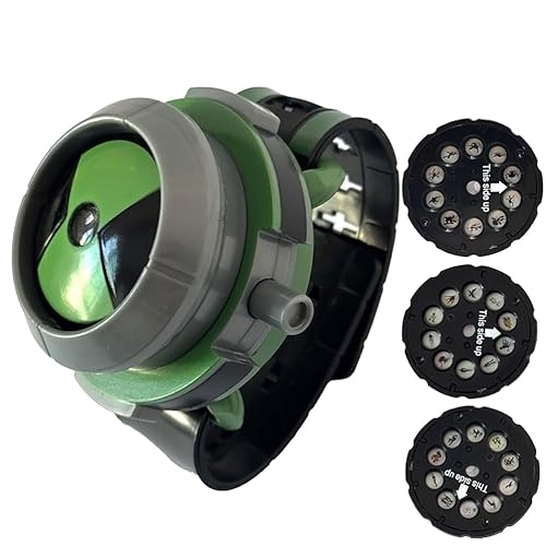 Reloj Ben Ten Toys Omnitrix Toy Alien Creation Chamber Figures Ultimatrix para niños y niños, modelos de relojes proyectores, suministros para fiestas de cumpleaños