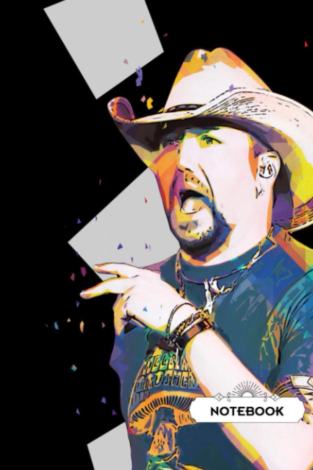 Notebook : Jason Aldean Lined Notebook for Music Fan - Christmas Gift, Halloween GIft