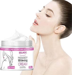 Creme Clareador Corporal - Creme para axilas Descolorido Todo o Corpo Branqueamento,Creme Clareador Clareador para Mulher Pele Rosto e Áreas Sensíveis Sritob