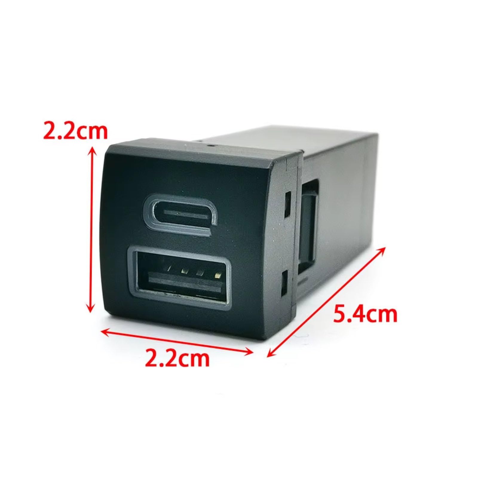 Console Centrale Porta USB Compatibile Con Toyota Per Highlander Per Camry Doppio Telefono Per Auto Per Presa Ricarica QC3.0 Tipo C PD Ricambi Auto