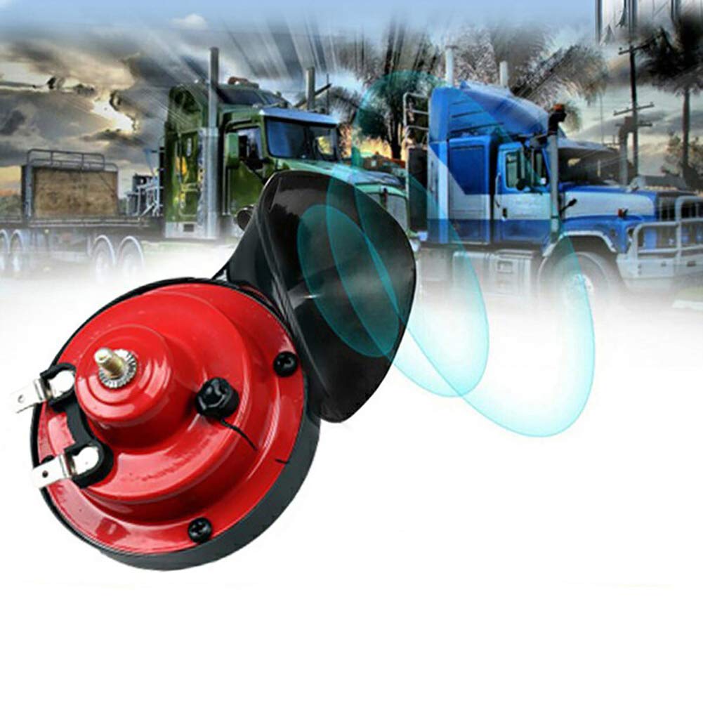 Buy 2PCS 300 DB Super Train Horn for Trucks,Electric Snail Horn, Loud