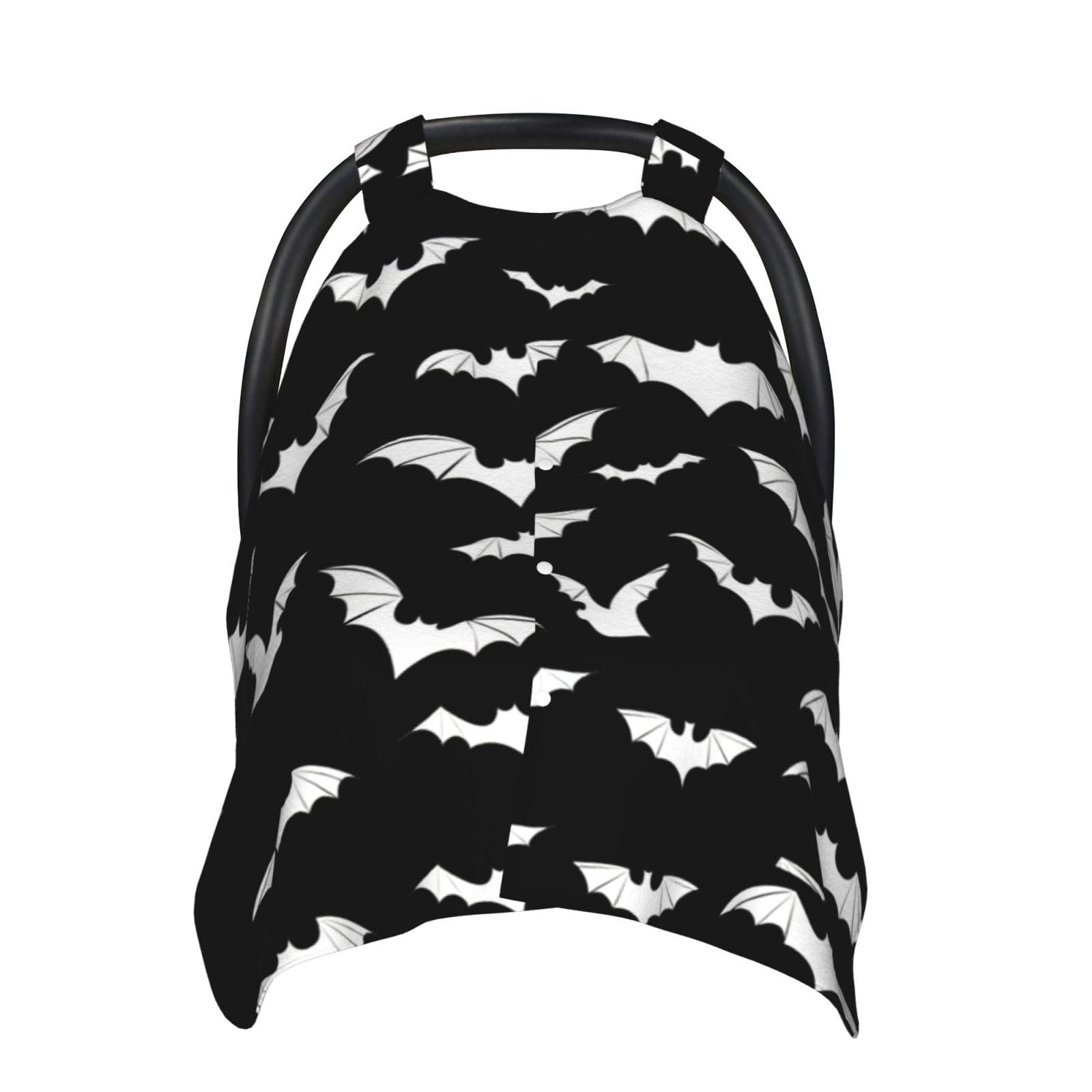 Halloween Bat Car Seat Cover Baby Fashion Carseat Cover for Winter Nursing Cover Newborn Shower Gift
