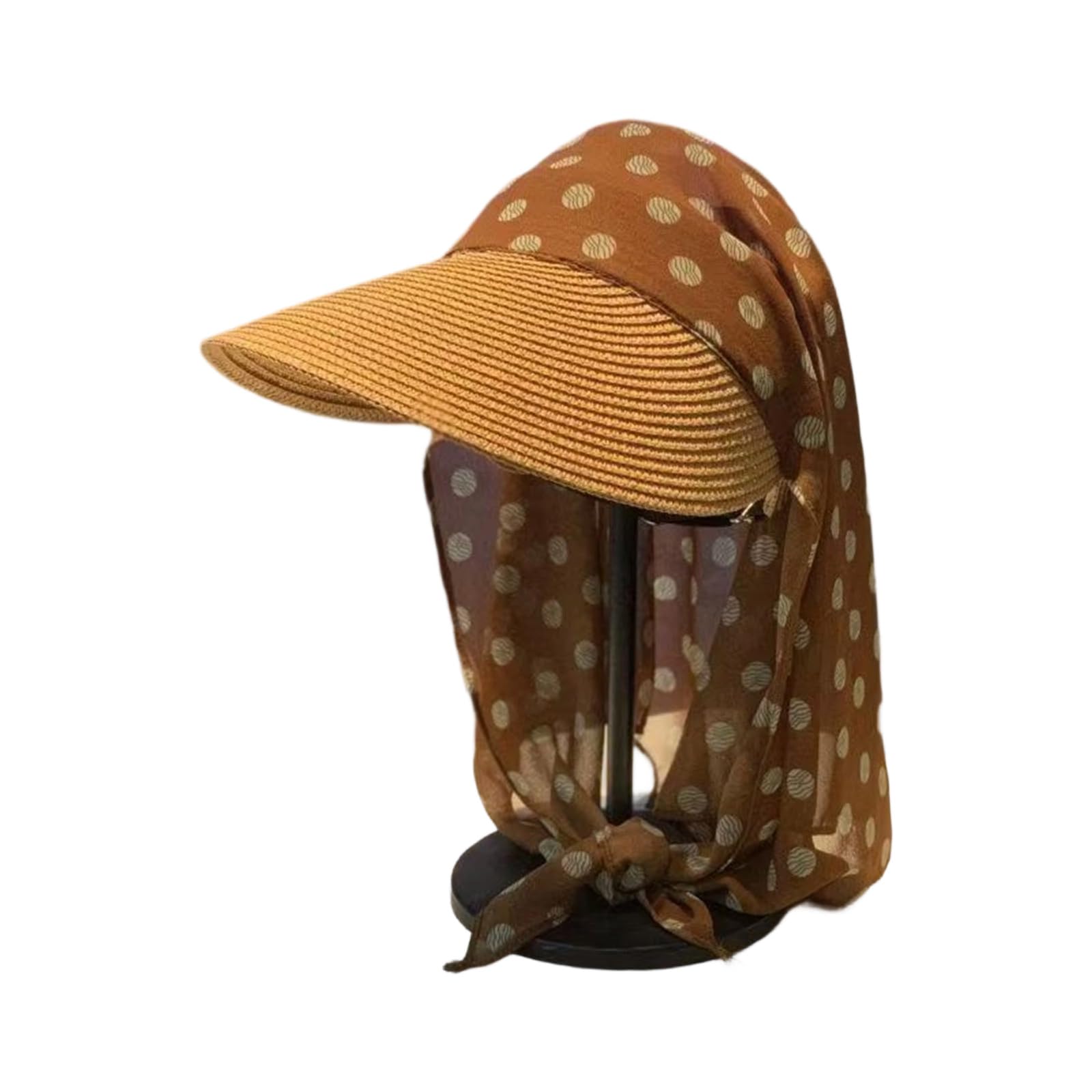 Elegante sombrero de paja para bufanda, cómodo al aire libre, viajes, fotografía, playa, vacaciones, bufanda