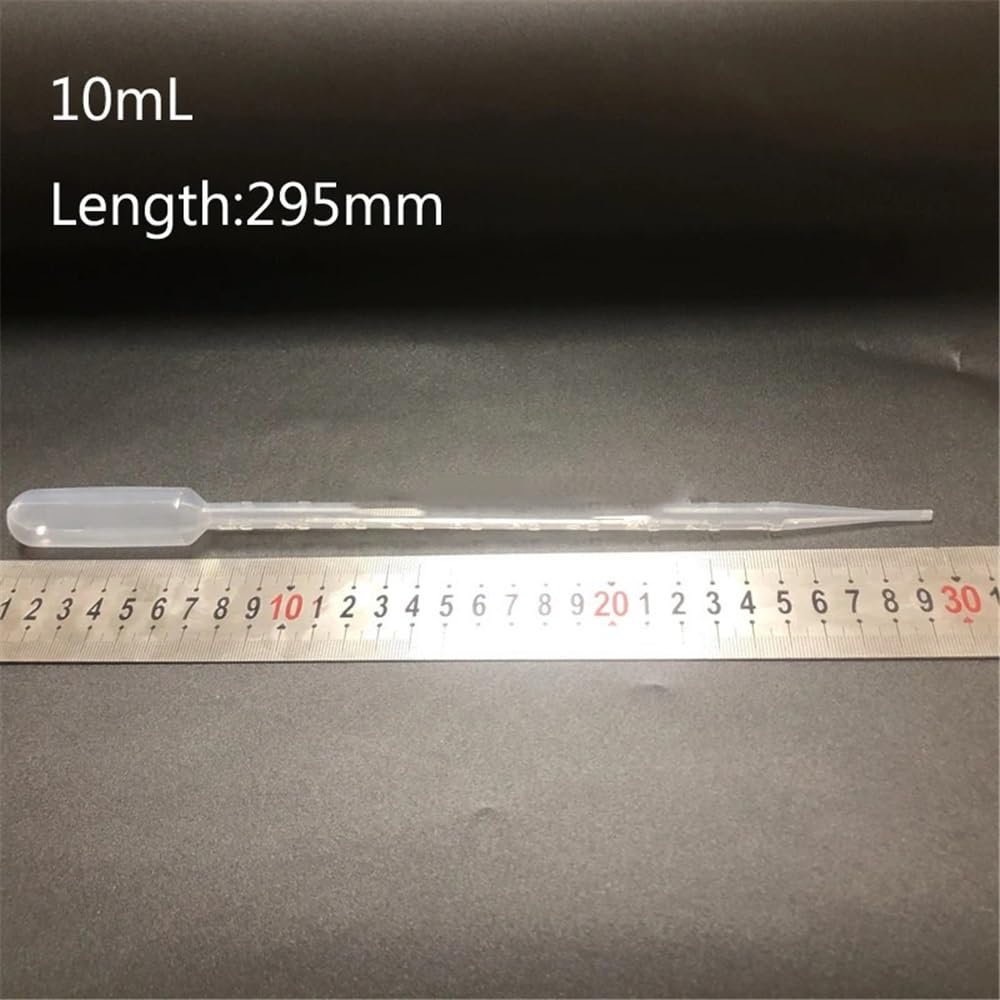 Laborausstattung und -bedarf 10 ml Kunststoff Labor 50 stücke 100 200 300 Graduierte Pipette Übertragung Für