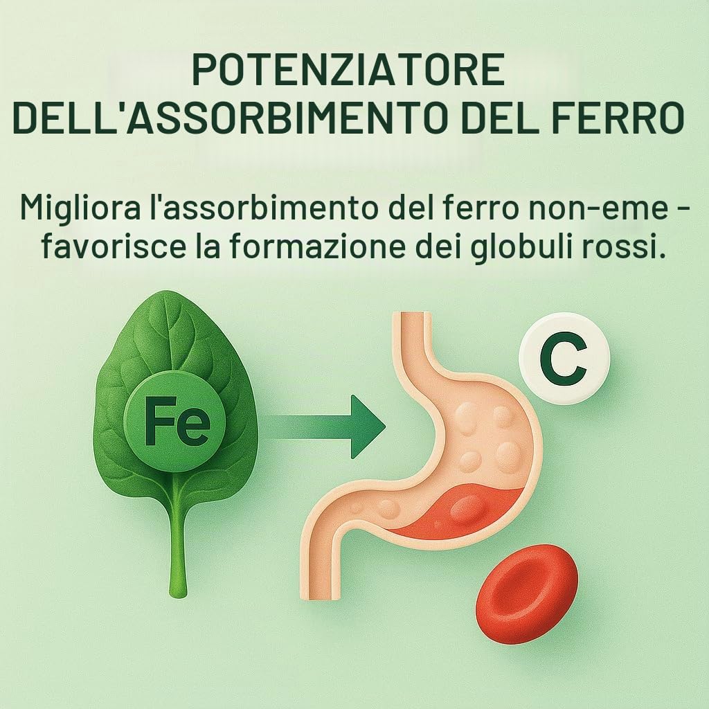 Gideli Vitamina C polvere 10 kg puro integratore alimentare acido L-ascorbico antiossidante sistema immunitario supporto