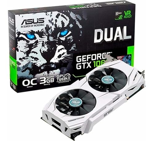 ASUS GeForce GTX 1060 Graphics Card (DUAL-GTX1060-O3G)