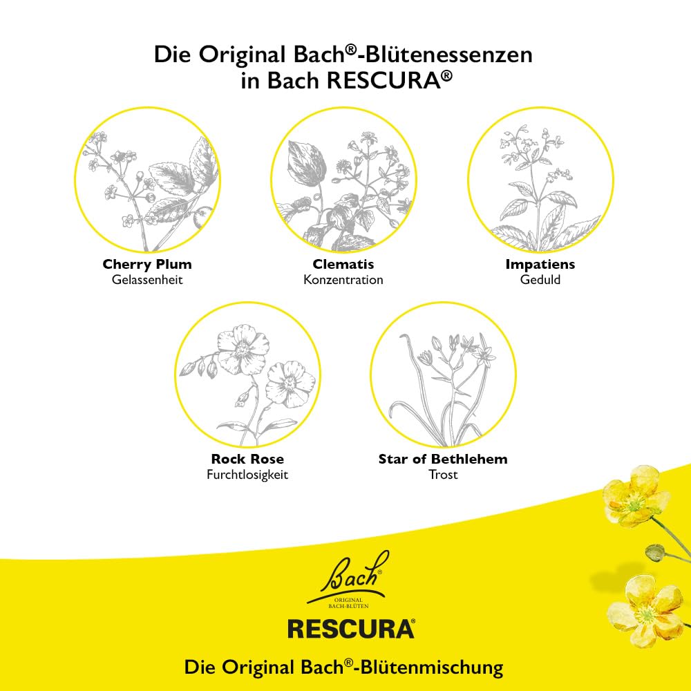 Bachblüten Original Bach RESCURA Pets Doppelpack 2 x 10 ml| Bachblütenmischung für Tiere | Original nach Dr. Edward Bach | ehemals Rescue