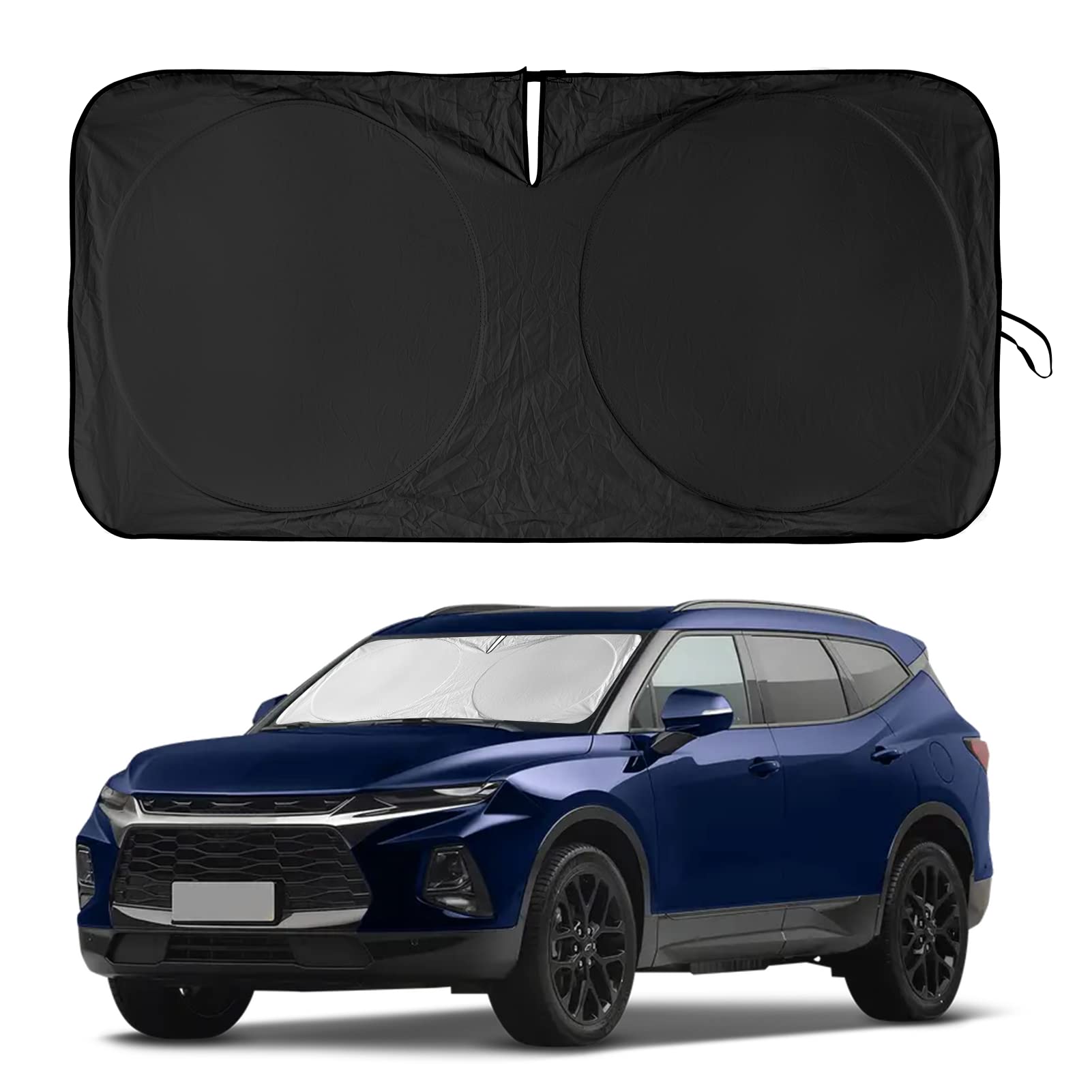 View 1 of ***STOCK IMAGE FOR REFERENCE***
Sun Shade Custom Fit Chevrolet Chevy Equinox 2010-2017 Windshield Sunshade