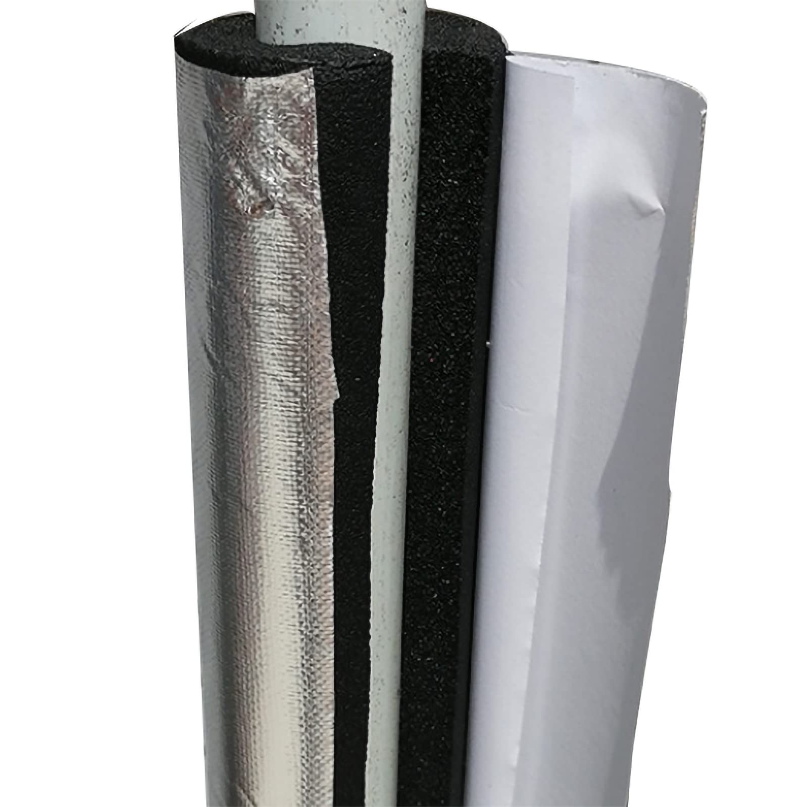 Aislamiento De La Tubería del Radiador Longitudes Rectas, Aislamiento De 20 Mm Y 30 Mm, Tuberías Aislantes para Trabajar En Tuberías Calientes Y Fría(Size:30mm Thick Sponge,Color:140mm)