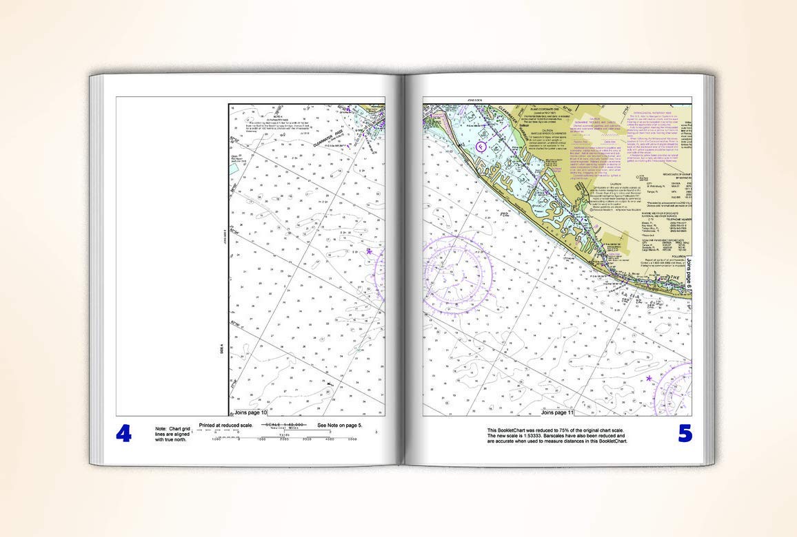 Paradise Cay Publications NOAA BookletChart 11411: Intracoastal Waterway Tampa Bay to Port Richey