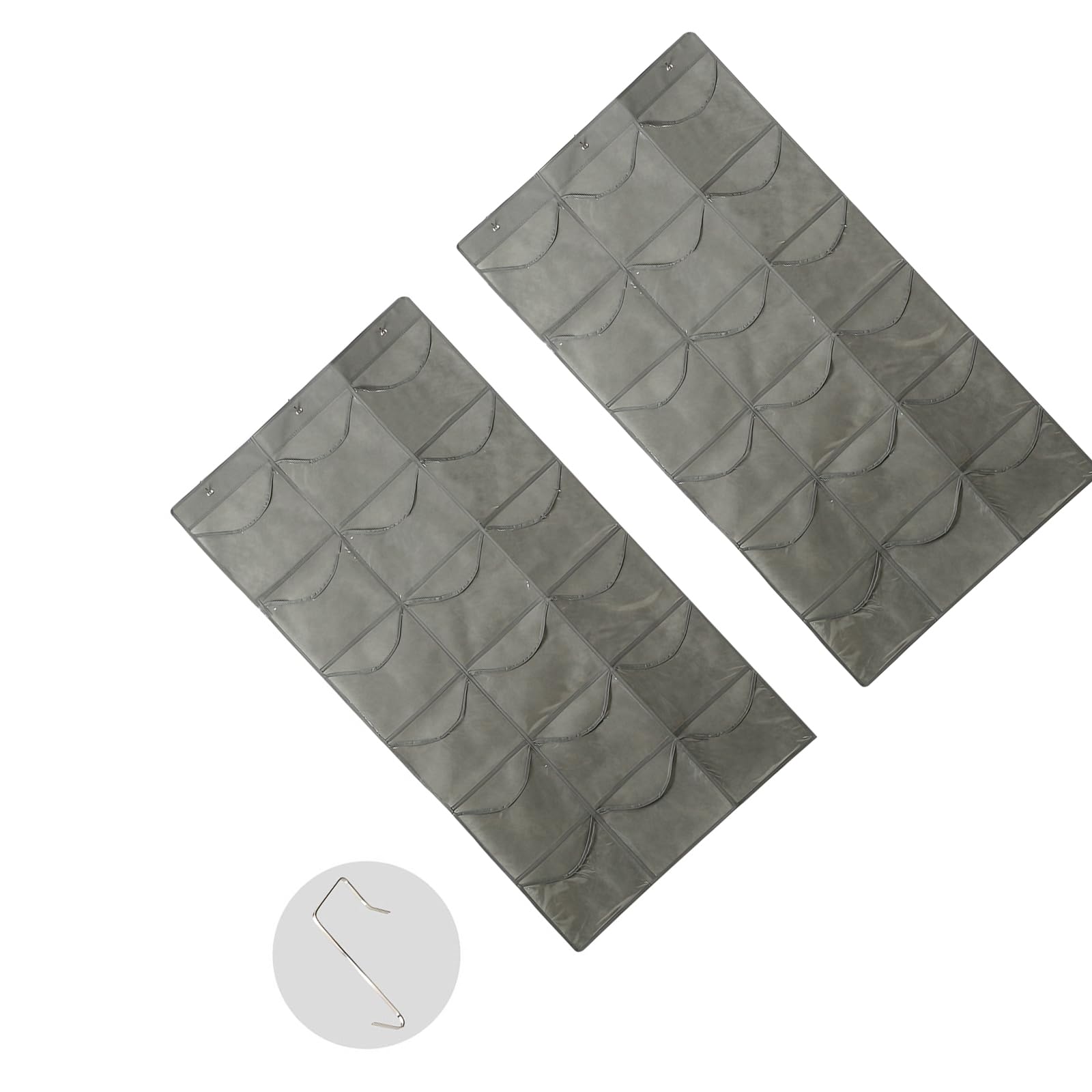 Kaeltsyn Flexible 18 Section Door Attached Storage Bag in Strong Fabric for Clean and Orderly Living Areas Multi Purpose Planner