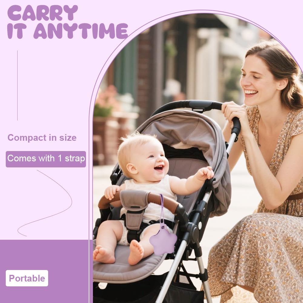 Boîte à sucette en silicone 2 Pcs, imperméable portable pour bébé