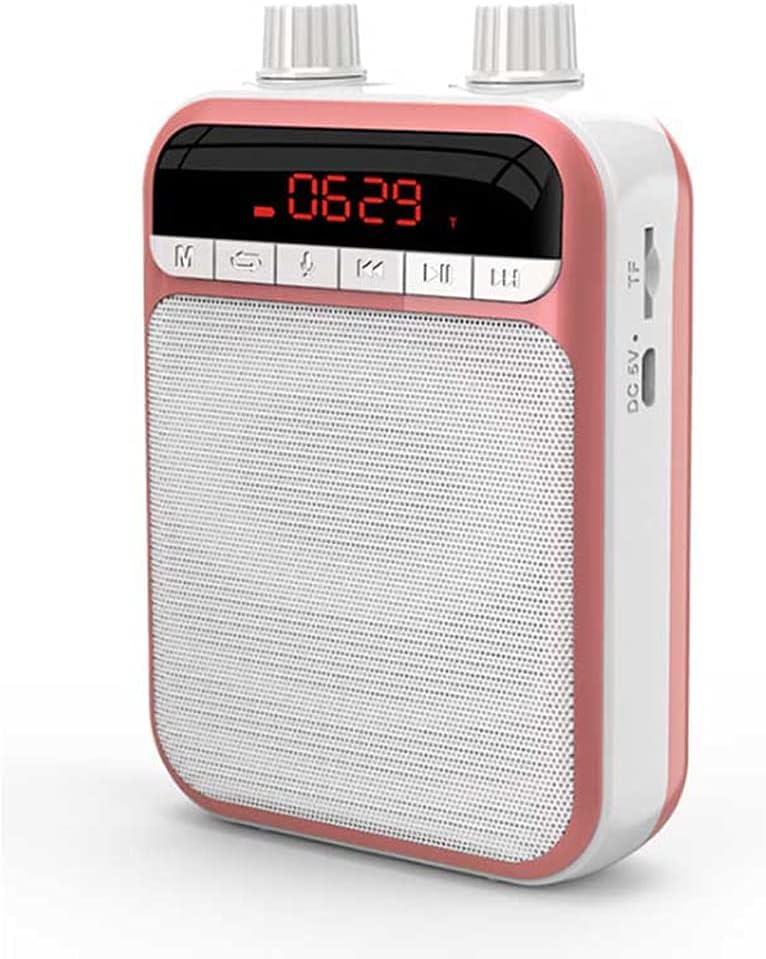 Echoing Loudspeaker Microphone Voice Amplifier Booster Megaphone Speaker for Teaching Tour Guide Sales Promotion(Black-JoJo's Bizarre Adventure1)