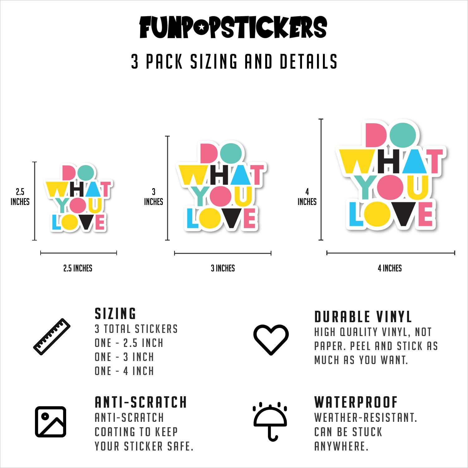 STICKER GRAPHICS 2／DO YOU LOVE STICKERS? Amazon.com: Do What You Love Sticker Inspirational Quotes