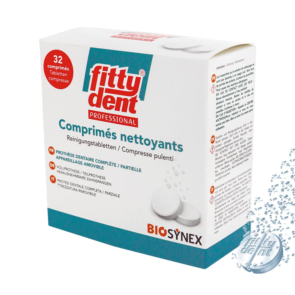 Fittydent Professional 32 tabletki czyszczące