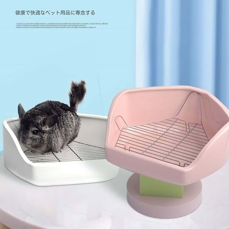 Amazon | 小動物用 陶器トワレ ワレ うさぎトイレ 飼育ケージ