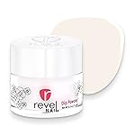 Revel Nail Dip Powder - White Dip Powder for Nails, Chip Resistant Dip Nail Powder with Vitamin E and Calcium, DIY Manicure, Emily
