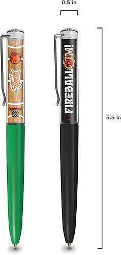 Miniatura 3 de Genuine Fred Stranger Things, bolígrafos flotantes, juego de dos, Hawkins High School y Hellfire Club, multicolor