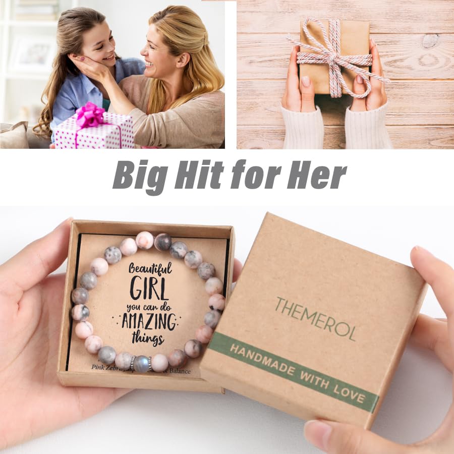 Miniatura 5 de 10 Year Old Girl Birthday Gifts Charm Beaded Bracelets for Teen Girls Confirmation Gifts for Teenage Girls Gifts Ideas First Communion Daughter Gift