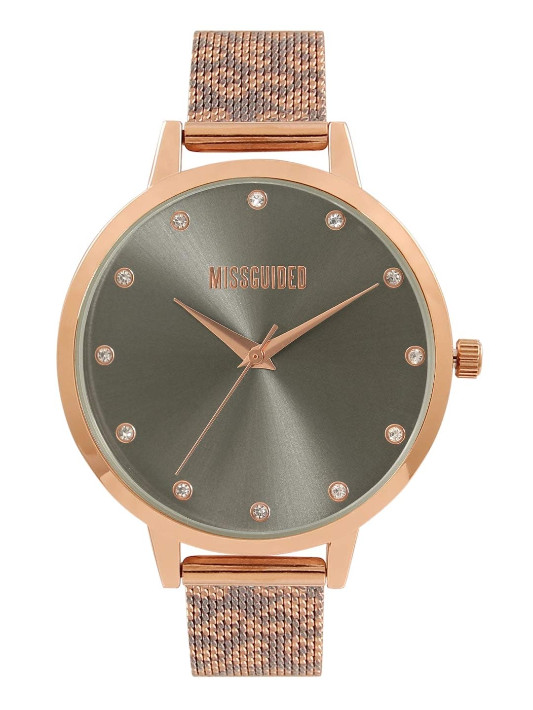 Missguided Analog Grey Dial Womens Watch-MG041ERGM (B08554T33M) Amazon Price History, Amazon Price Tracker