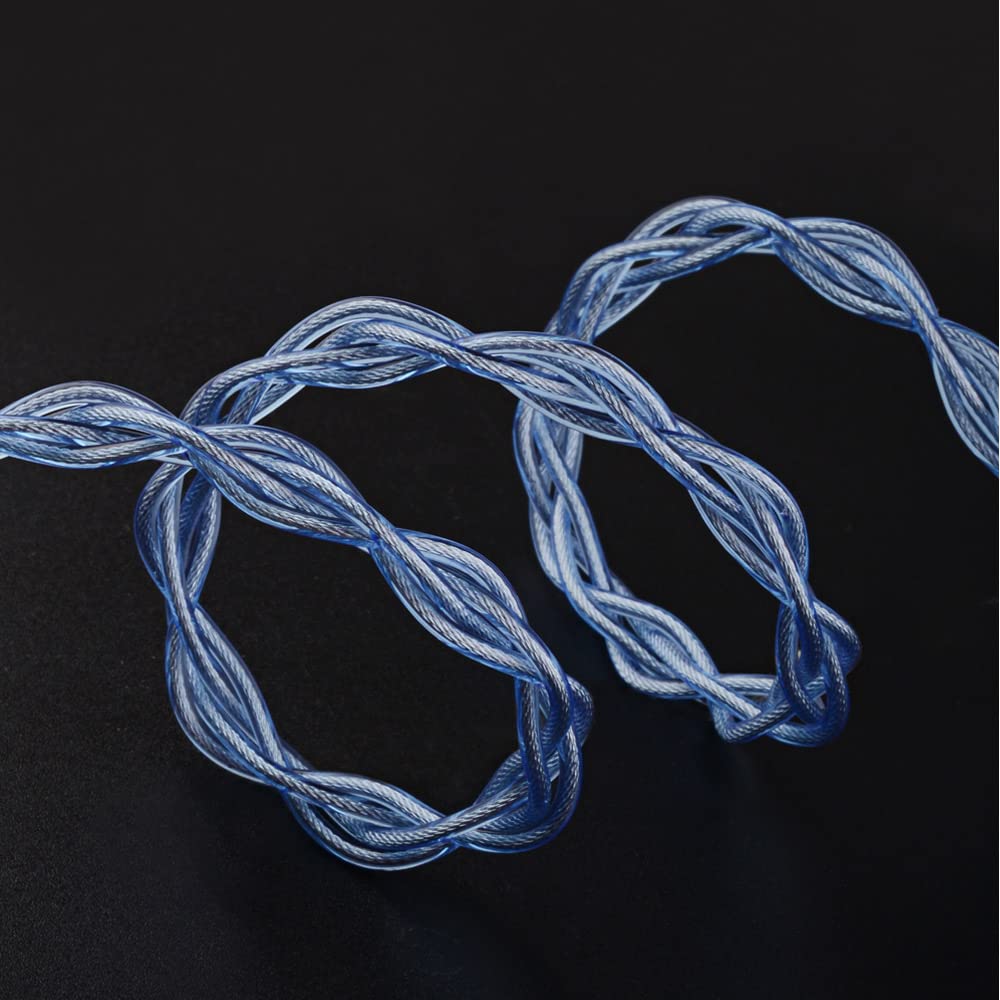 Amazon | NICEHCK BlueDay イヤホンリケーブル 銀メッキ単結晶銅OCC 6N