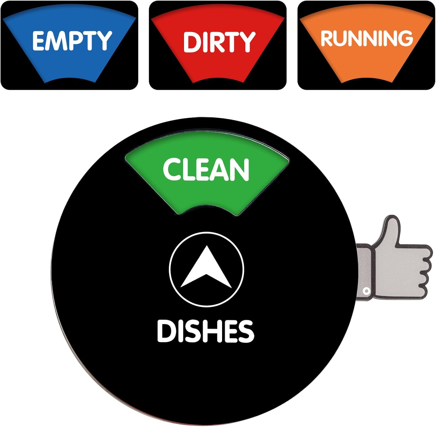 StatusSpinner Dishwasher Clean Dirty Indicator with