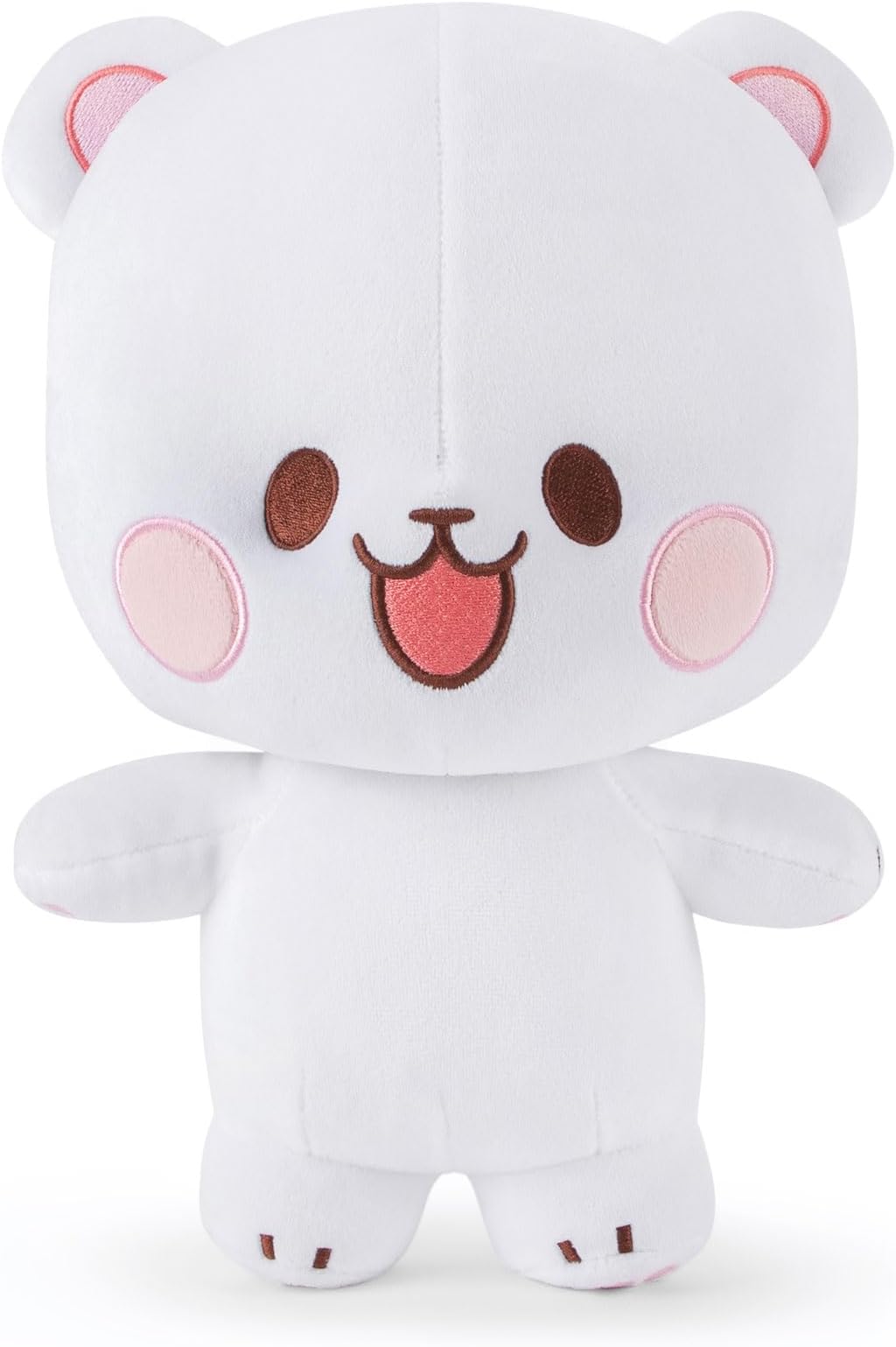 Milkmochabear Official Milk Plush 20CM Authentic Merchandise Adorable Cute Stuffed Bear Travel Sized Soft Gift for Any Occassion Friend Couples Holiday Birthday Cuddly Men Women Adult Unisex