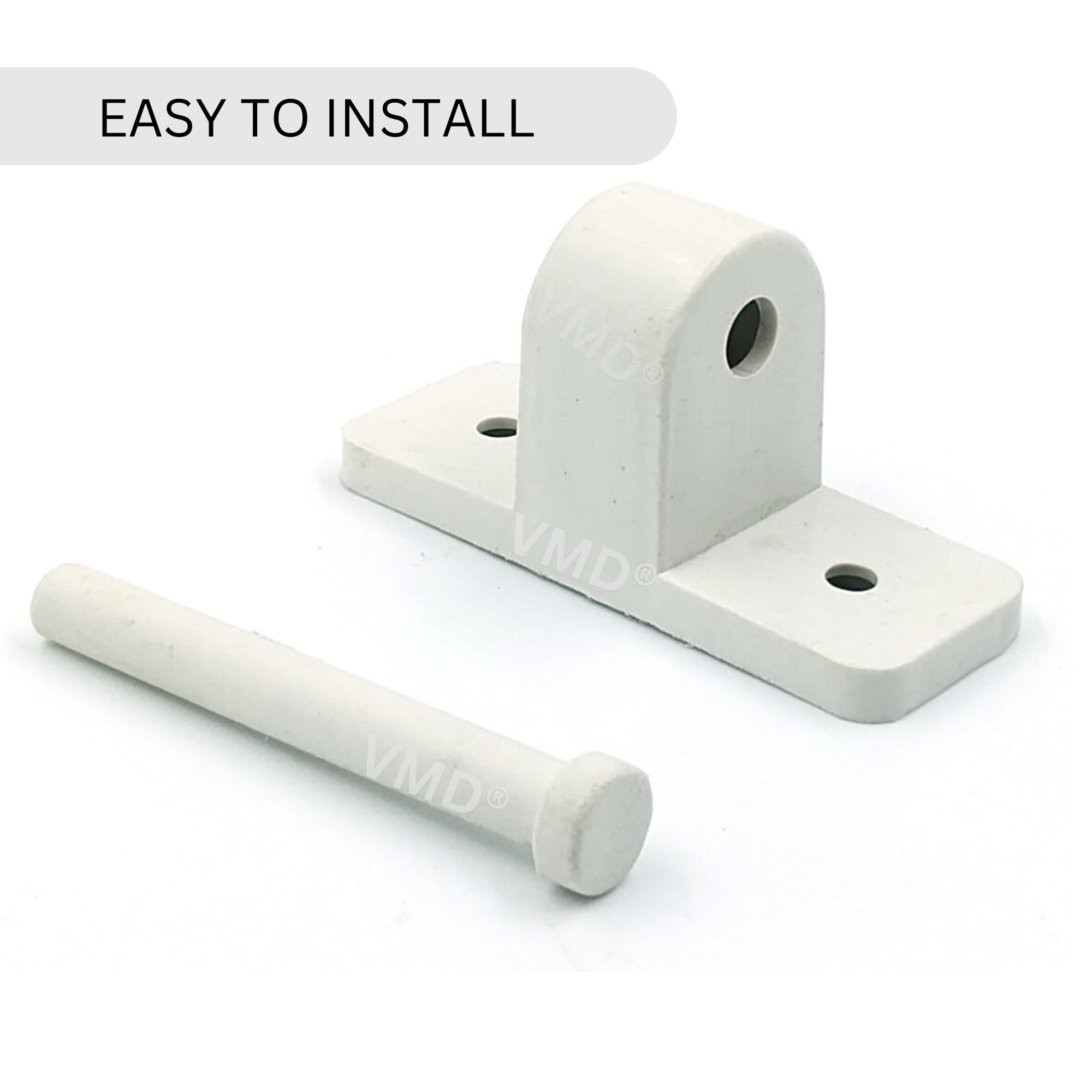 VMD PVC Water Tank Door Hinges (White, Pack of 2) — Amazon image 3