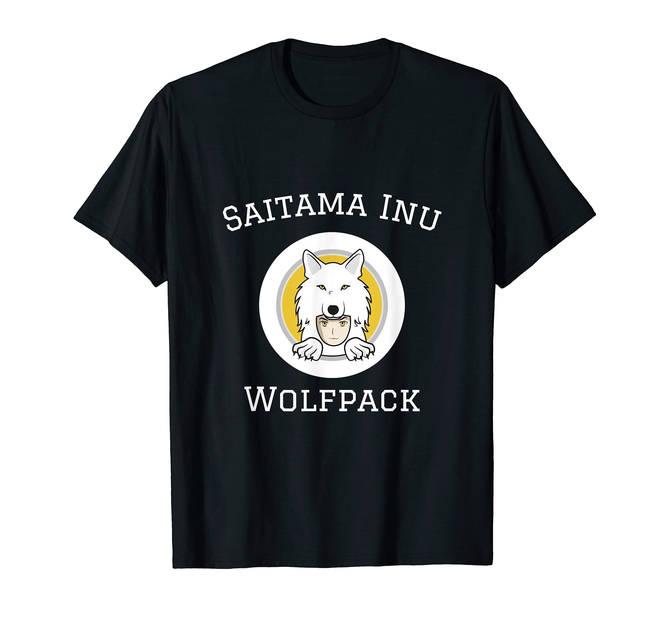 UpUp CryptoSaitama Inu Wolfpack Round Logo T-Shirt