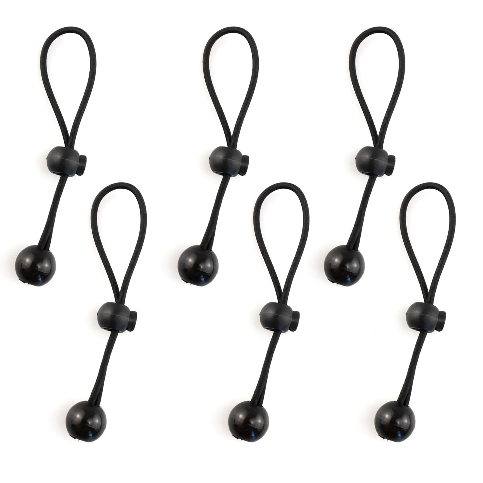 Cuerda elástica de 6 pulgadas con bola de alta resistencia para persianas y toldos exteriores 1
