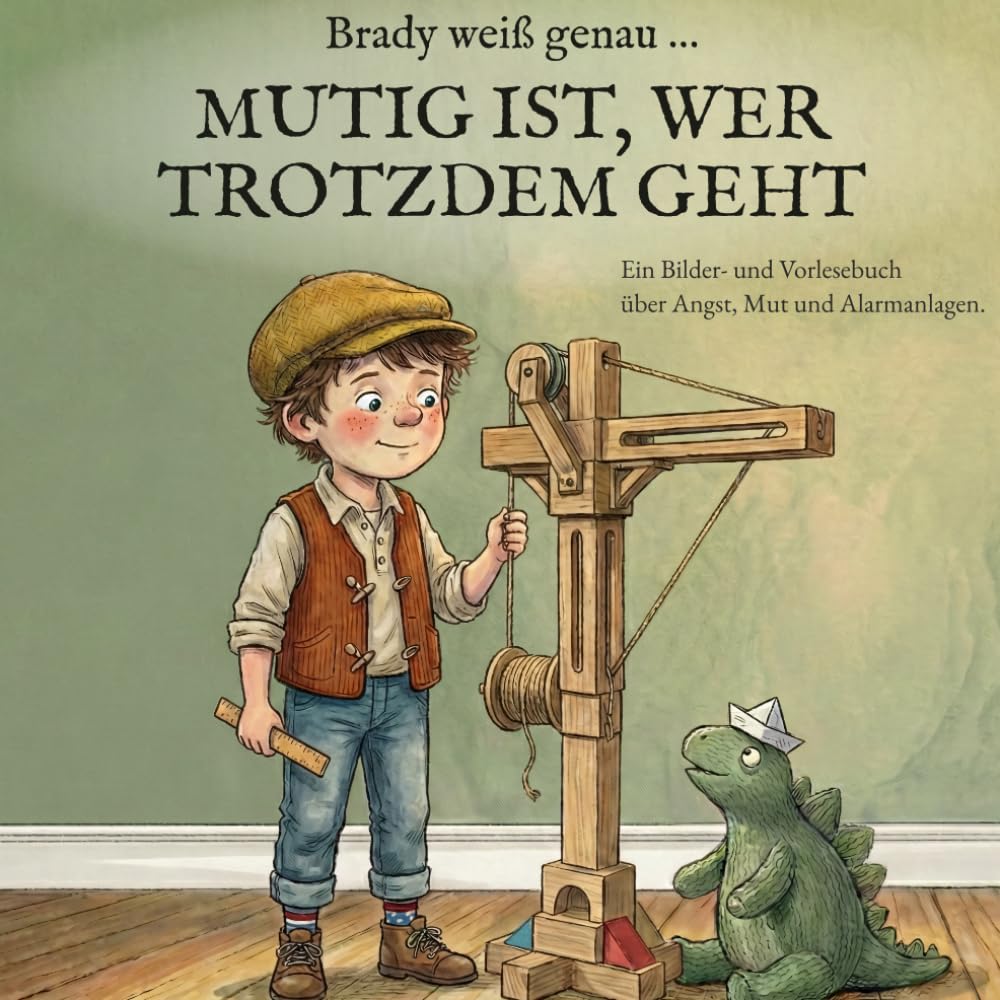 Brady weiß genau … MUTIG IST, WER TROTZDEM GEHT: Ein Bilder- und Vorlesebuch über Angst, Fehlalarme und echten Mut.
